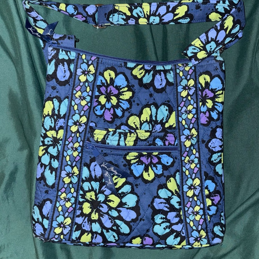 Vera Bradley Crossbody Bag in Indigo Pop
